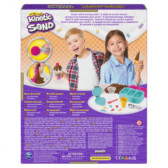 Kinetic Sand αρωματική μπάλα παγωτό