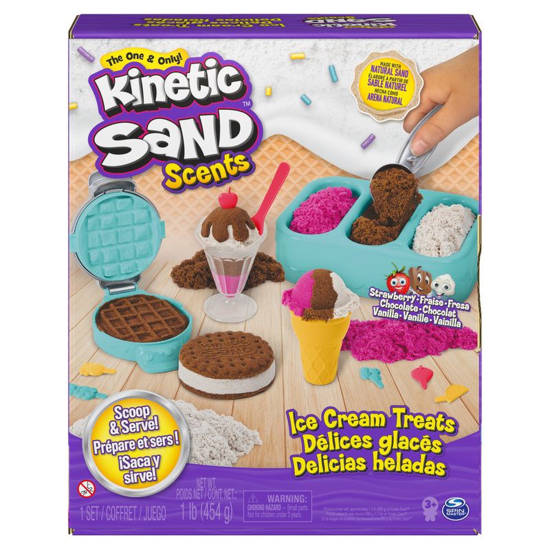 Kinetic Sand αρωματική μπάλα παγωτό
