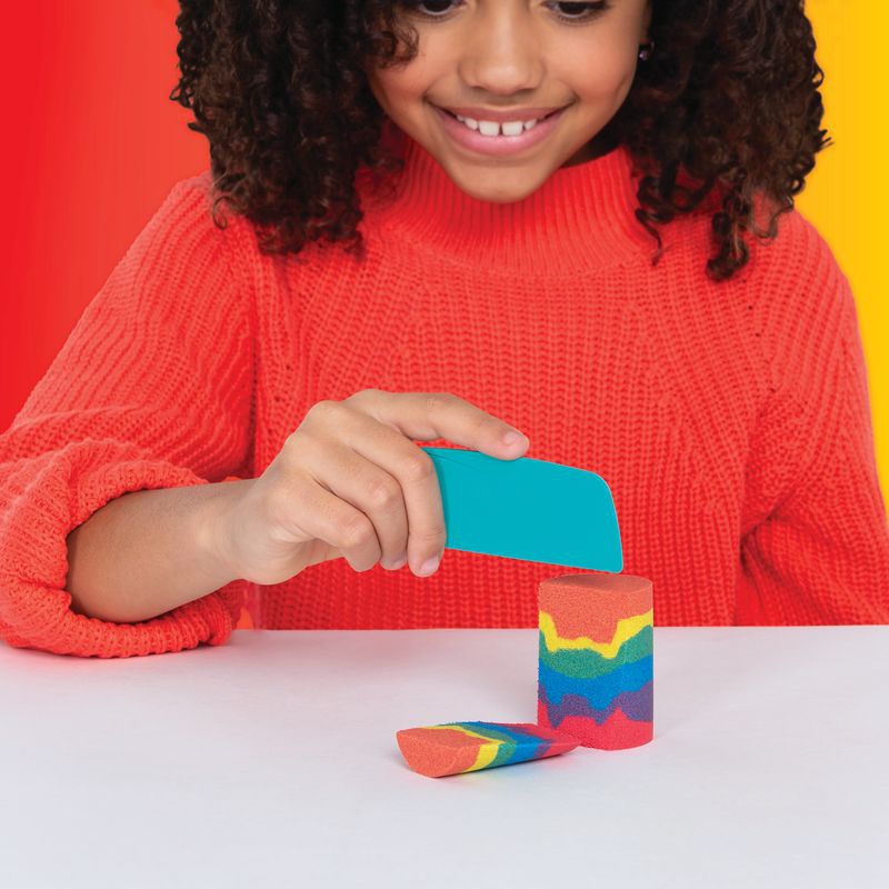 Kinetic Sand παιχνιδιού σετ χρωμάτων