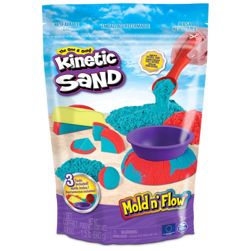 Kinetic Sand σετ μοντελισμού με εργαλεία