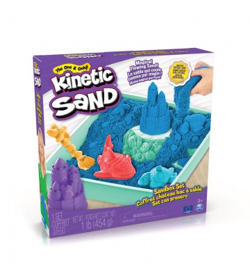 Kinetic Sand κουτί με μπλε υπόστρωμα