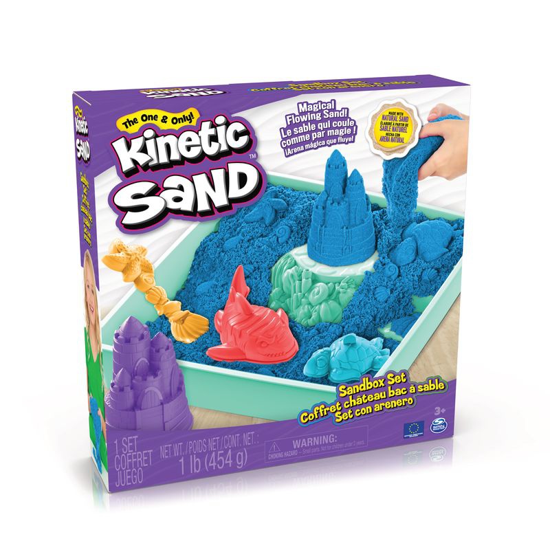 Kinetic Sand κουτί με μπλε υπόστρωμα