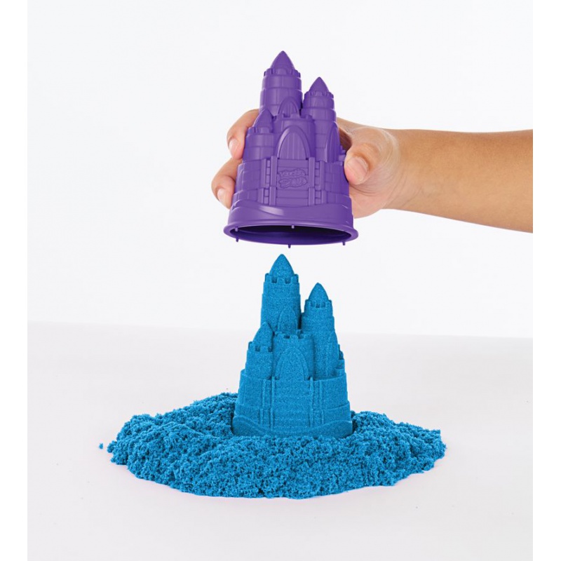 Kinetic Sand κουτί με μπλε υπόστρωμα