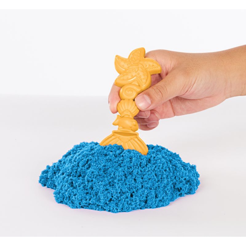 Kinetic Sand κουτί με μπλε υπόστρωμα
