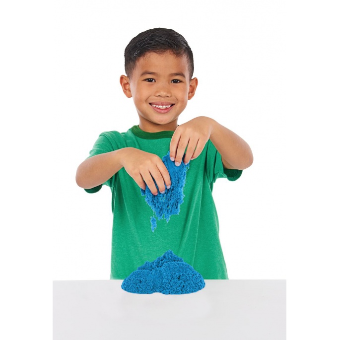 Kinetic Sand κουτί με μπλε υπόστρωμα