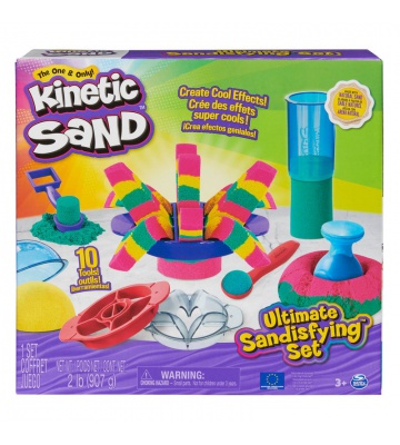 Kinetic Sand τελικό σετ άμμου με εργαλεία
