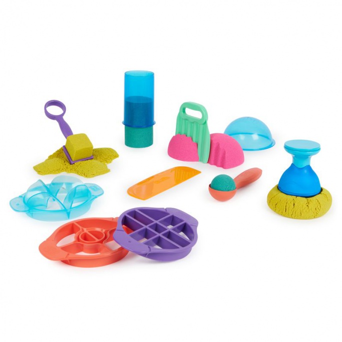Kinetic Sand τελικό σετ άμμου με εργαλεία