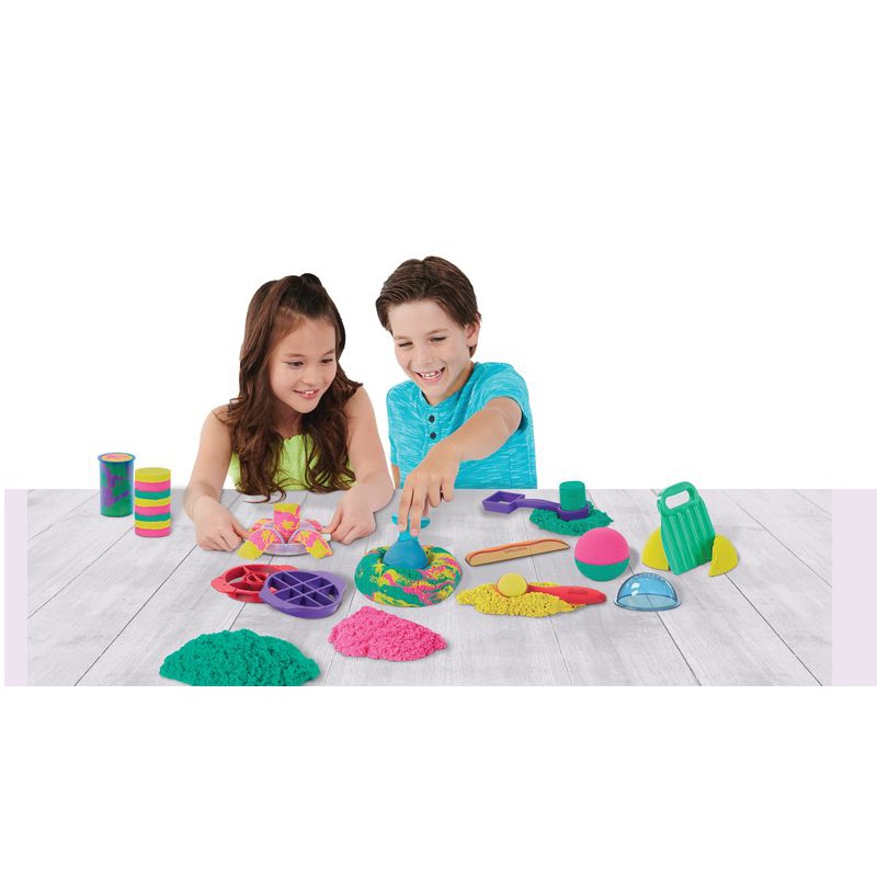 Kinetic Sand τελικό σετ άμμου με εργαλεία