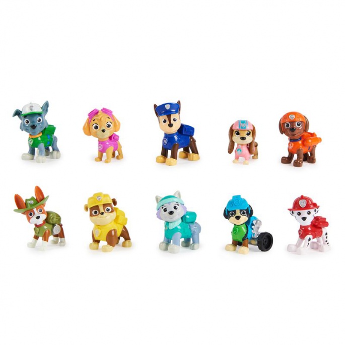 Paw Patrol πολυ-πακέτο από γενέθλια φιγούρες