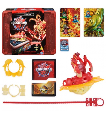 Bakugan συλλεκτικό μεταλλικό κουτί S6