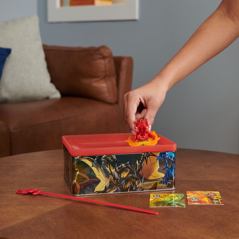 Bakugan συλλεκτικό μεταλλικό κουτί S6