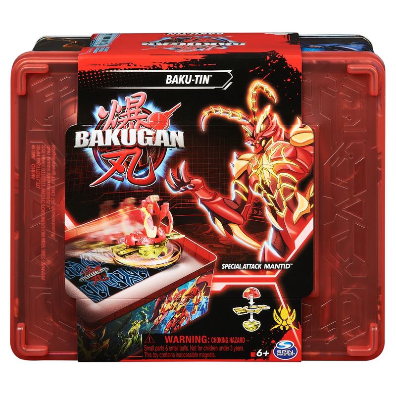 Bakugan συλλεκτικό μεταλλικό κουτί S6