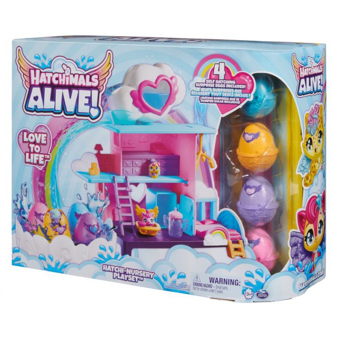 Hatchimals παιχνίδι σετ ραδιού κόσμου / εκκόλαψη στο νερό