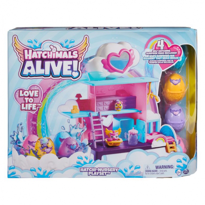 Hatchimals παιχνίδι σετ ραδιού κόσμου / εκκόλαψη στο νερό
