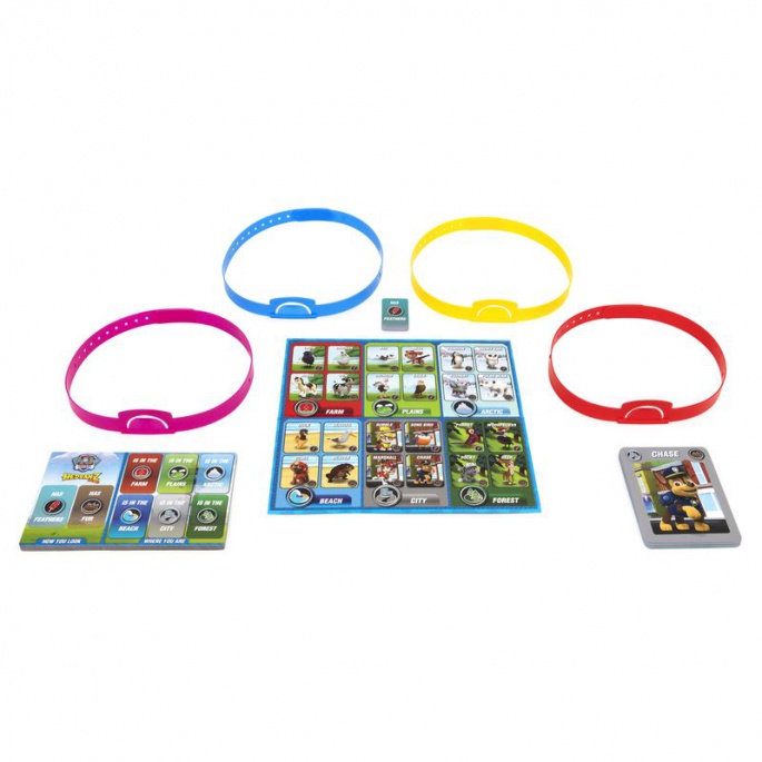 Spin Master Games επιτραπέζιο παιχνίδι με καρτές Hedbanz Paw Patrol Junior