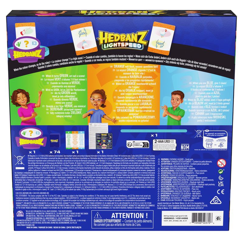 Spin Master Games Χεντμπανζ Λάιτσπιντ