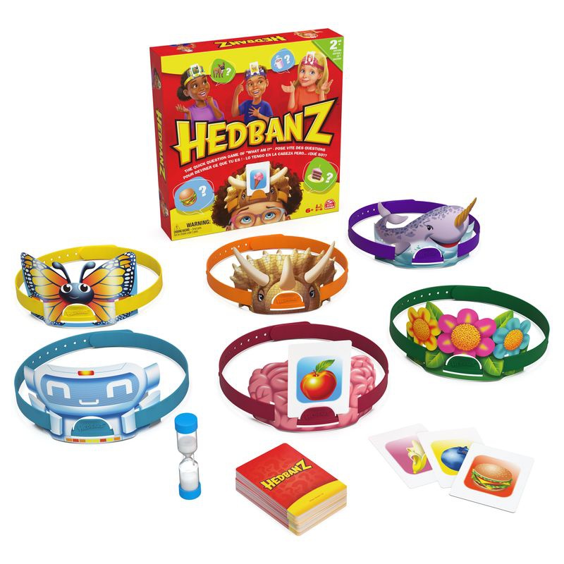Spin Master Games παιχνίδι με ερωτήσεις Hedbanz - νέα έκδοση