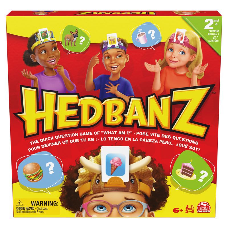 Spin Master Games παιχνίδι με ερωτήσεις Hedbanz - νέα έκδοση
