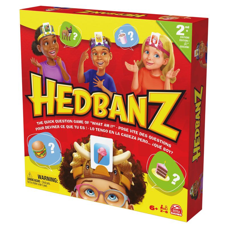 Spin Master Games παιχνίδι με ερωτήσεις Hedbanz - νέα έκδοση