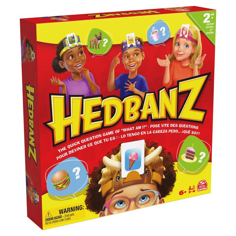 Spin Master Games παιχνίδι με ερωτήσεις Hedbanz - νέα έκδοση