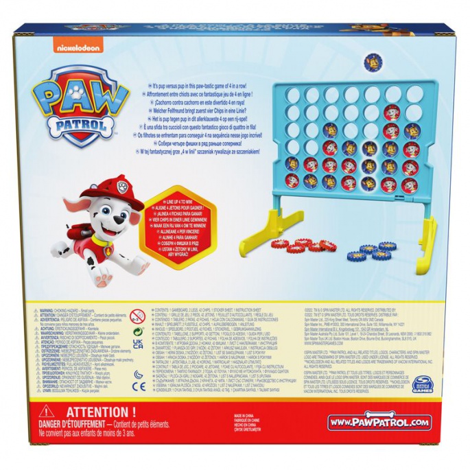 Spin Master Games Paw Patrol Τέσσερα σε σειρά