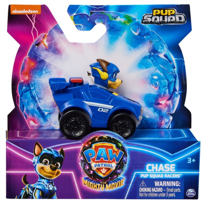 Η ομάδα Paw Patrol σε μεγάλη ταινία με μινιατούρες αυτοκινήτων και φιγούρες
