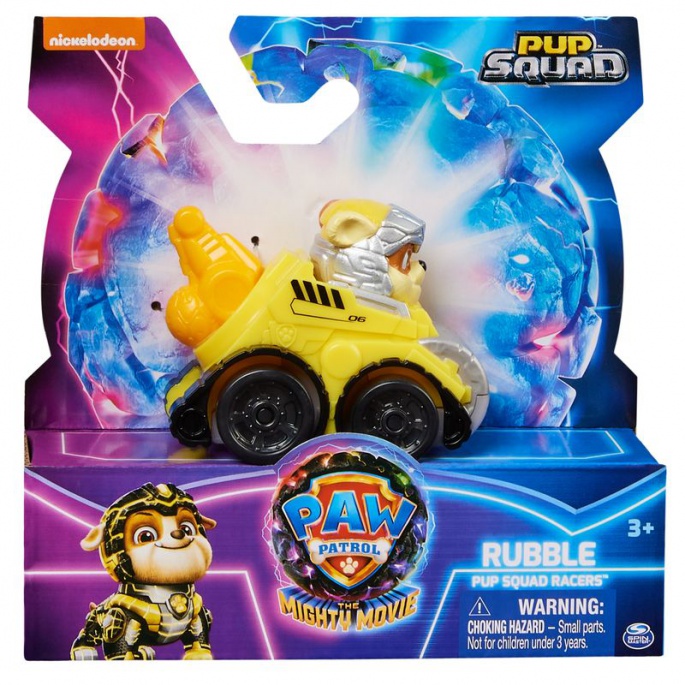 Η ομάδα Paw Patrol σε μεγάλη ταινία με μινιατούρες αυτοκινήτων και φιγούρες