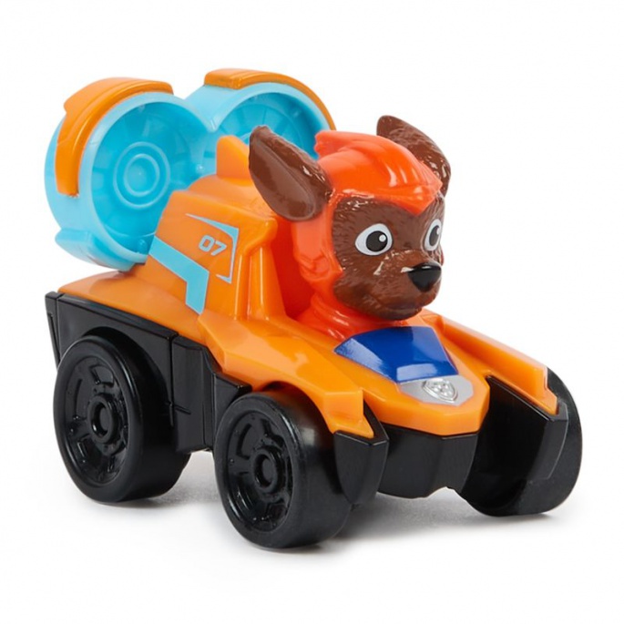 Η ομάδα Paw Patrol σε μεγάλη ταινία με μινιατούρες αυτοκινήτων και φιγούρες
