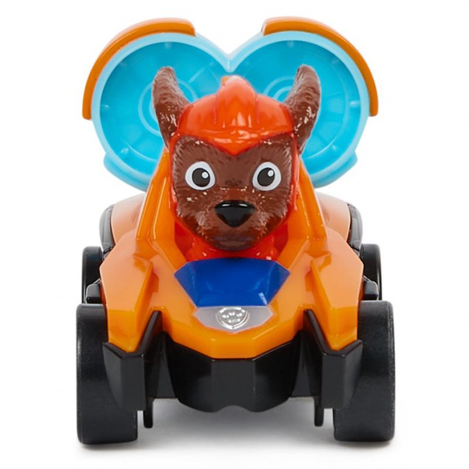 Η ομάδα Paw Patrol σε μεγάλη ταινία με μινιατούρες αυτοκινήτων και φιγούρες
