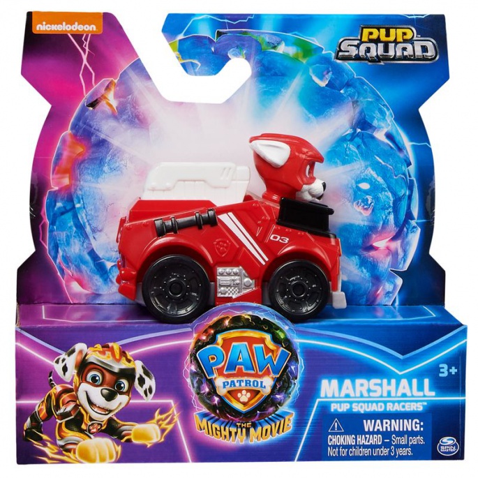 Η ομάδα Paw Patrol σε μεγάλη ταινία με μινιατούρες αυτοκινήτων και φιγούρες