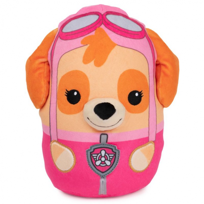 Paw Patrol μοντέρνο αρκουδάκι/μαξιλάρι Skye 30 εκ.