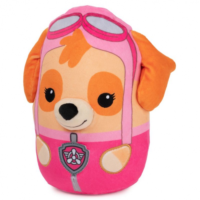 Paw Patrol μοντέρνο αρκουδάκι/μαξιλάρι Skye 30 εκ.