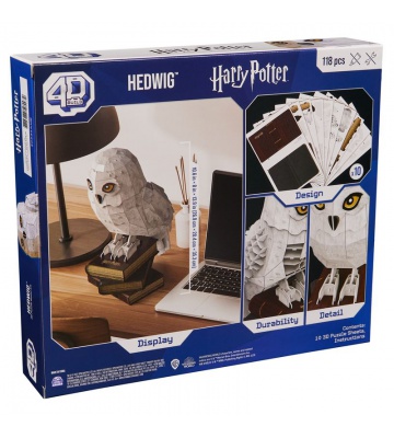 Παζλ Harry Potter Hedwig σε βάση 3D