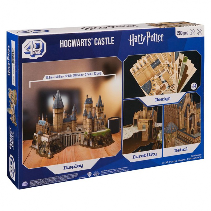 Γρίφος Harry Potter Κάστρο του Hogwarts 3D