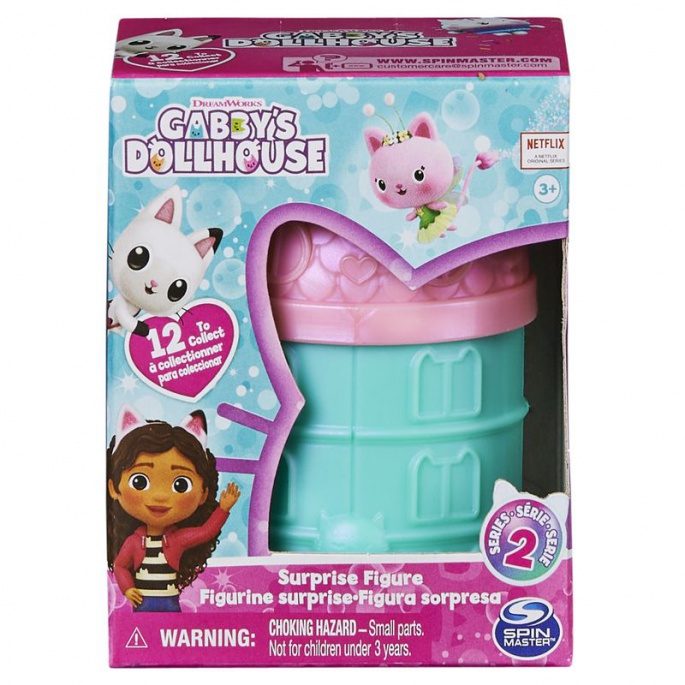 Gabby's Dollhouse με τη μίνι φιγούρα στο σπιτάκι