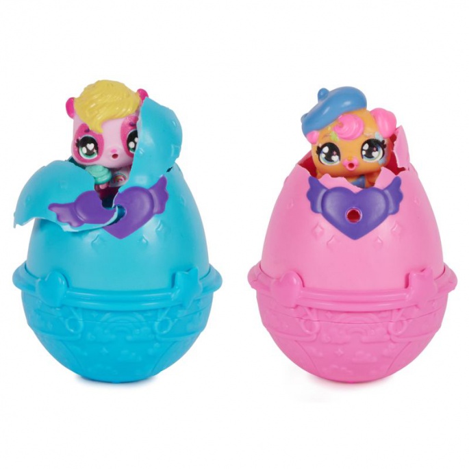 Hatchimals σετ παιχνιδιού με καρέκλα ταΐσματος για ζωάκια