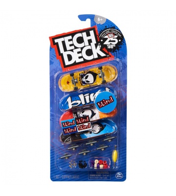Tech Deck fingerboard τετραπακέτο Blind