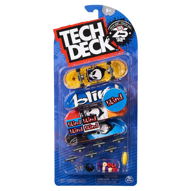 Tech Deck fingerboard τετραπακέτο Blind