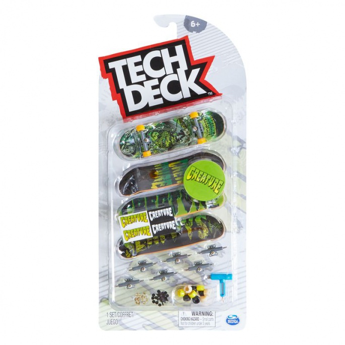 Tech Deck fingerboard τετράπακ Creature