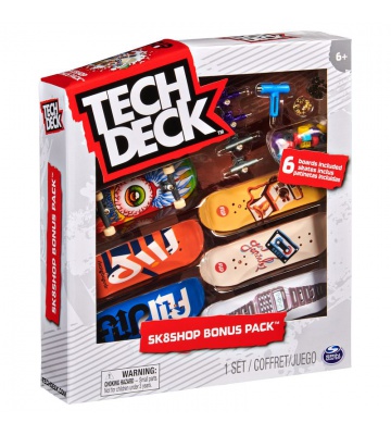 Tech Deck skateshop 6ks με αξεσουάρ Flip