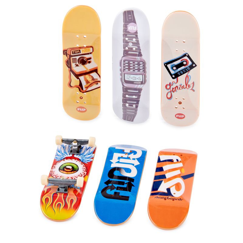 Tech Deck skateshop 6ks με αξεσουάρ Flip