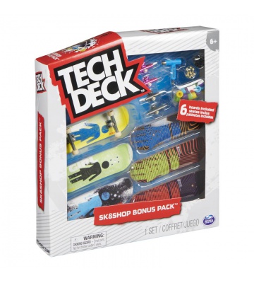 Tech Deck skateshop 6ks με αξεσουάρ Girl