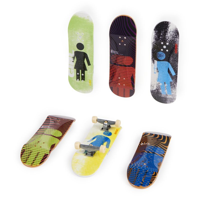 Tech Deck skateshop 6ks με αξεσουάρ Girl