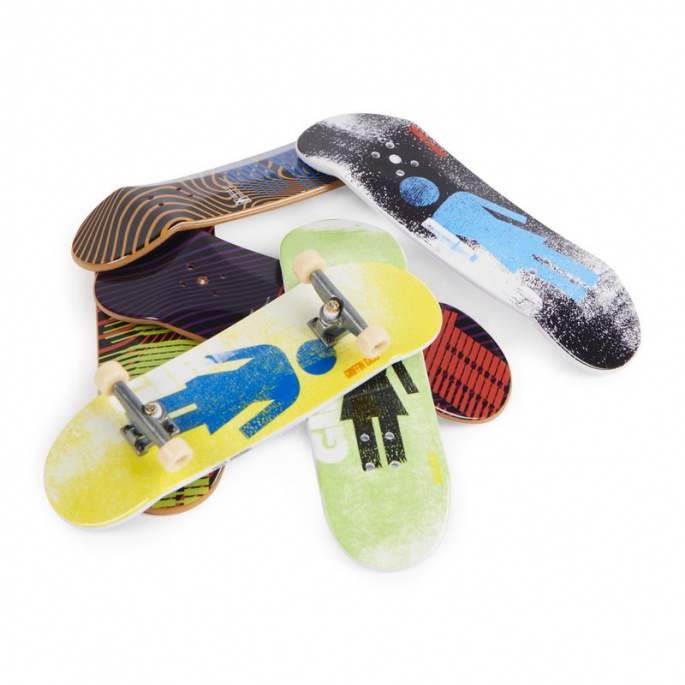 Tech Deck skateshop 6ks με αξεσουάρ Girl