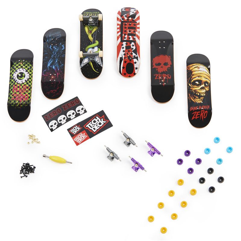 Tech Deck skateshop 6ks με αξεσουάρ Zero Zero