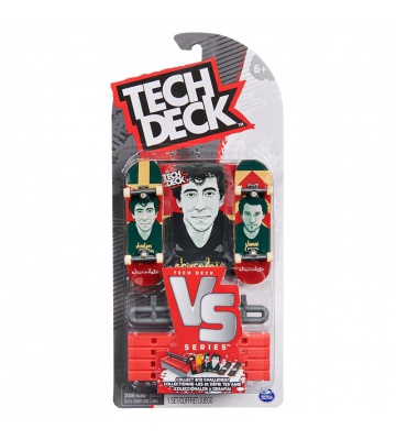 Tech Deck fingerboard διπλή συσκευασία με εμπόδιο VS Series Chocolate