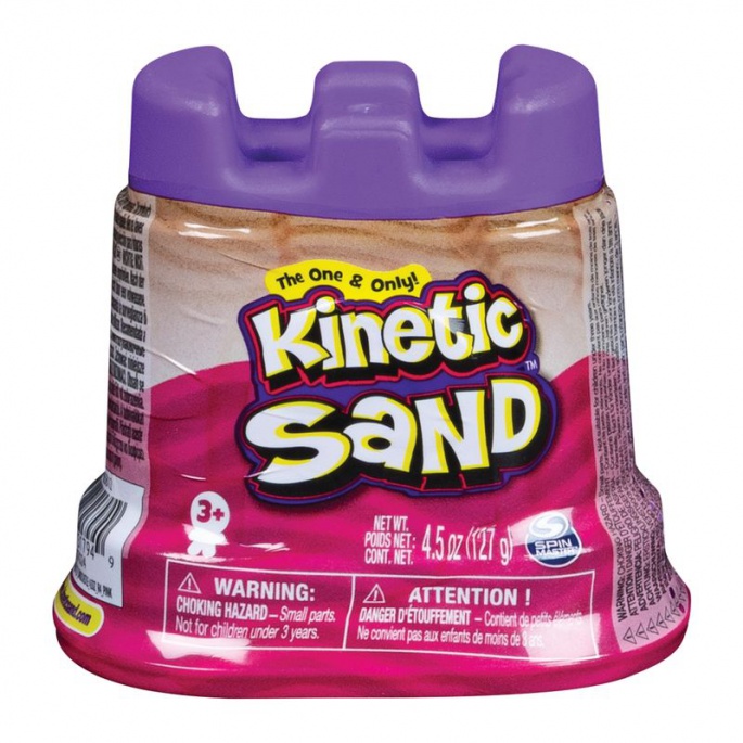 Kinetic Sand κύπελλο ροζ υγρής άμμου