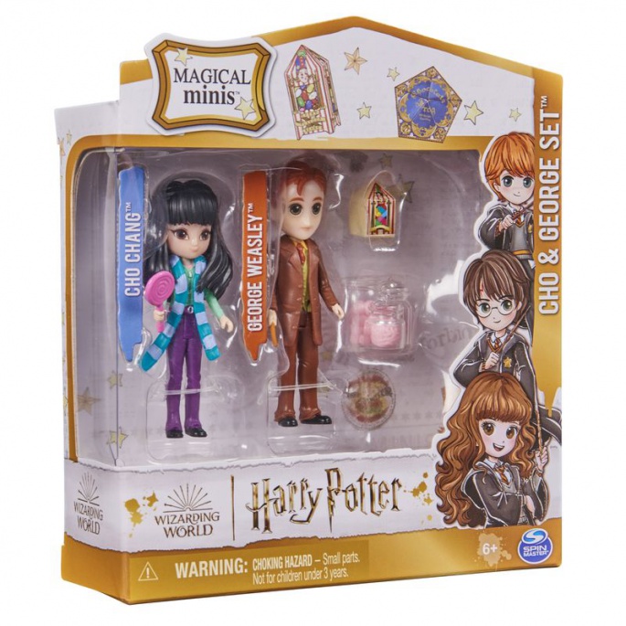 Διπλό πακέτο φιγούρες Harry Potter με εξαρτήματα George και Cho