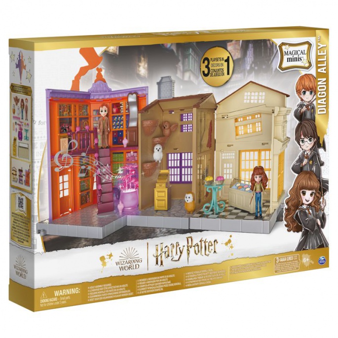 Σετ παιχνιδιού Harry Potter: Διάδρομος Διαγώνιος με φιγούρες