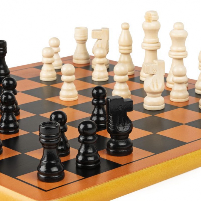 Spin Master Games κλασικό ξύλινο σκάκι